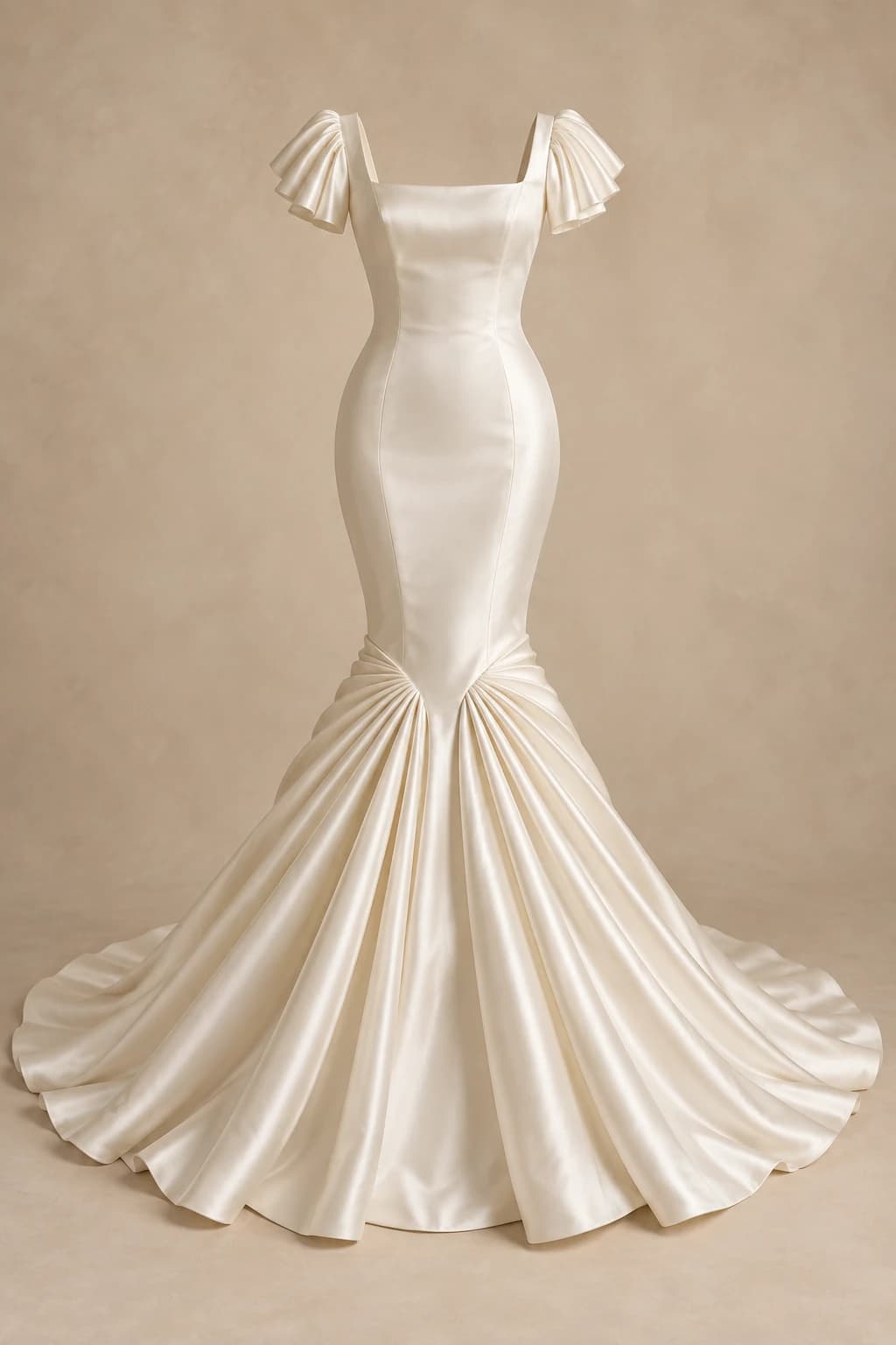 Shell Pleats: standalone reference for this dress design