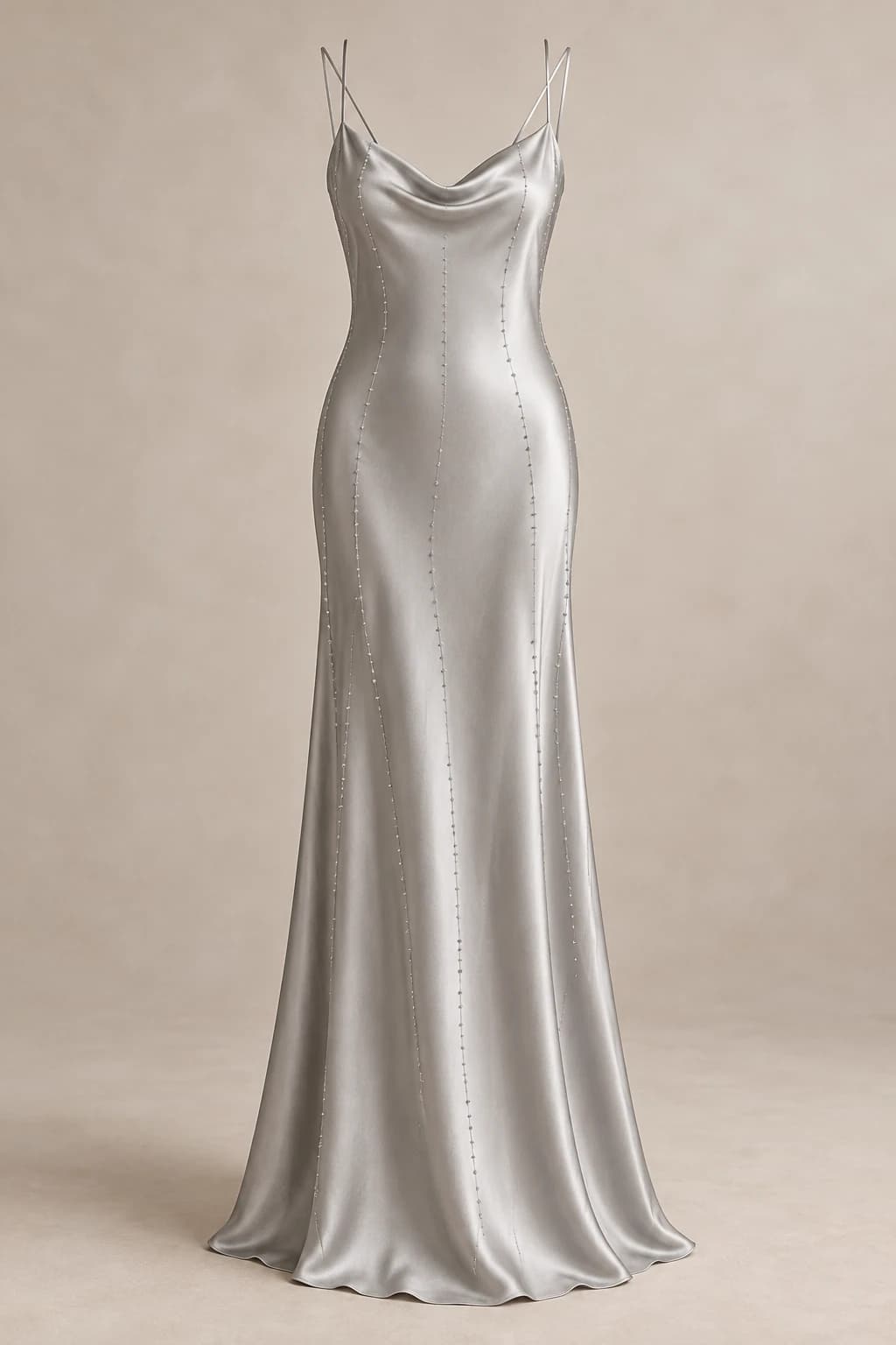 Silver Thread: standalone reference for this dress design