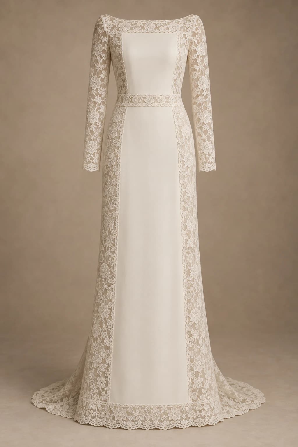 Lace Frame: standalone reference for this dress design