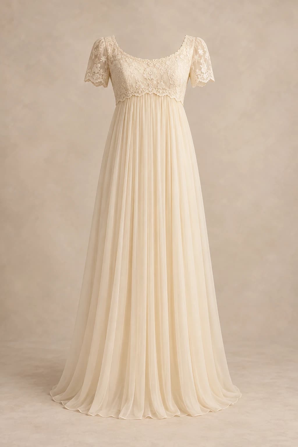 Regency Scallop: standalone reference for this dress design